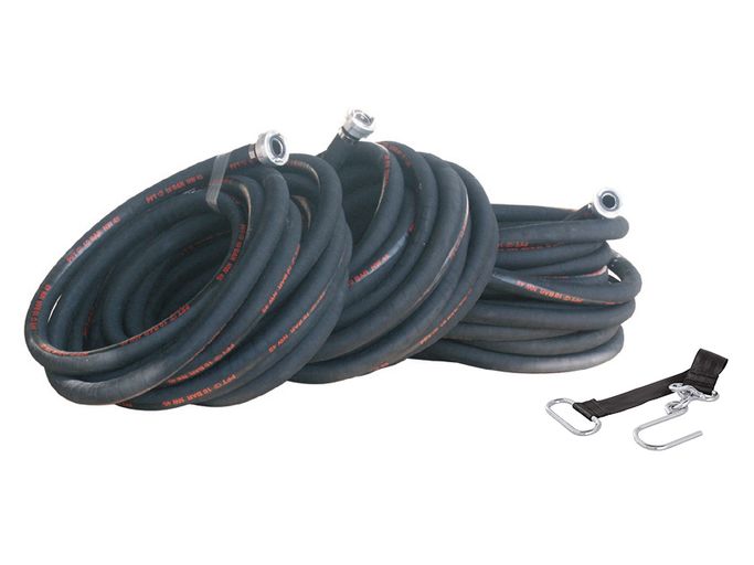 Rubber conveying hose 